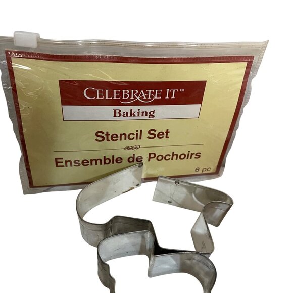 Celebrate It Metal Cookie Cutter Baking Set getting pieces - Picture 10 of 10